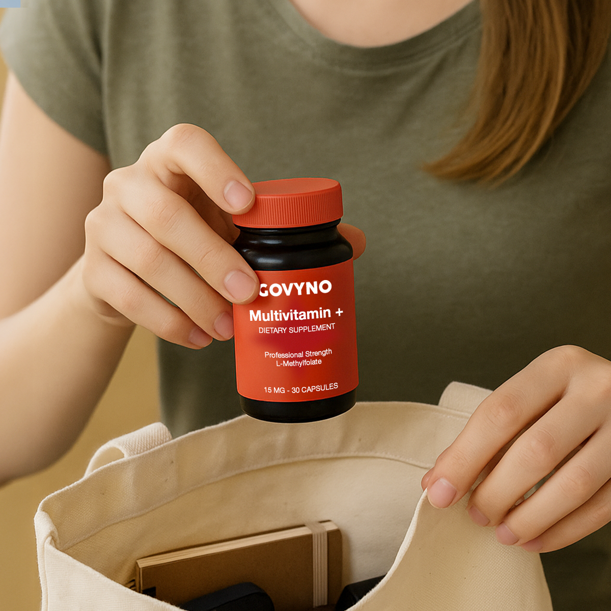 Govyno Multivitamin + 15 mg L-Methylfolate